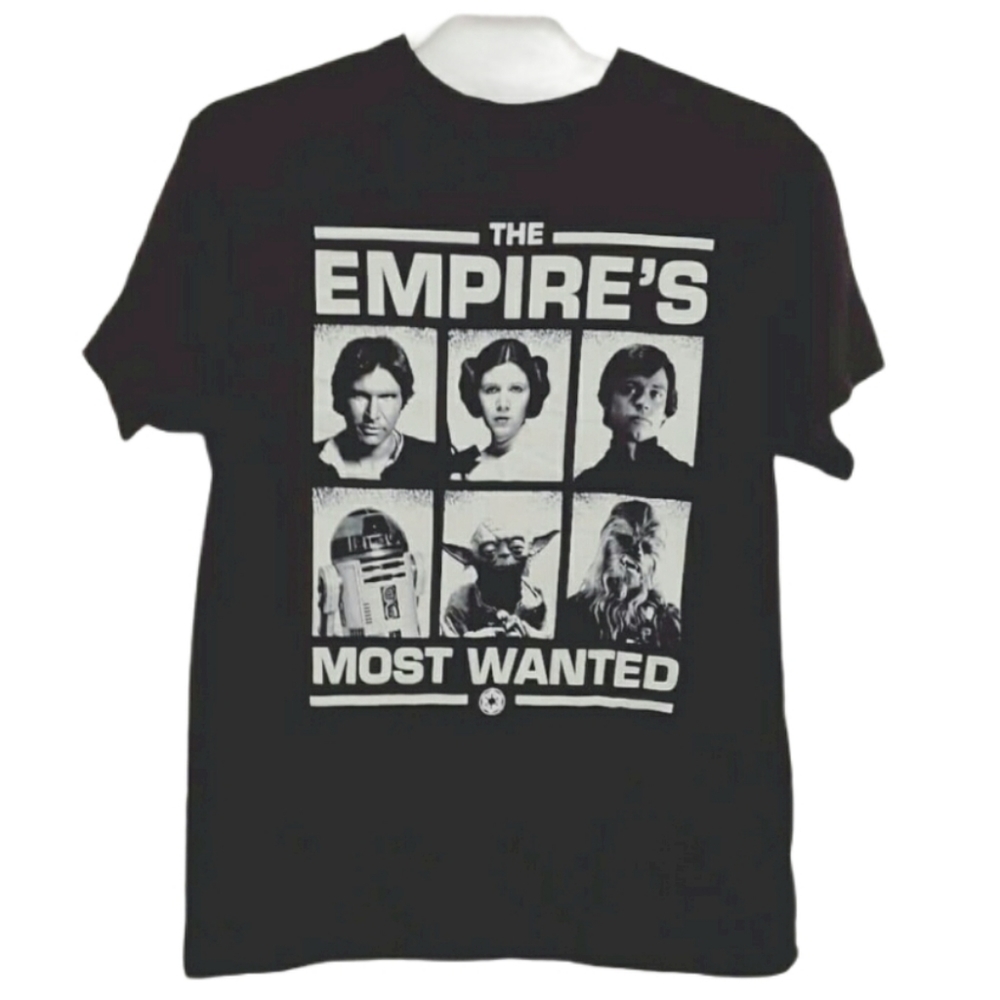 Star Wars Empires Most Wanted Graphic T-shirt EUC sz M